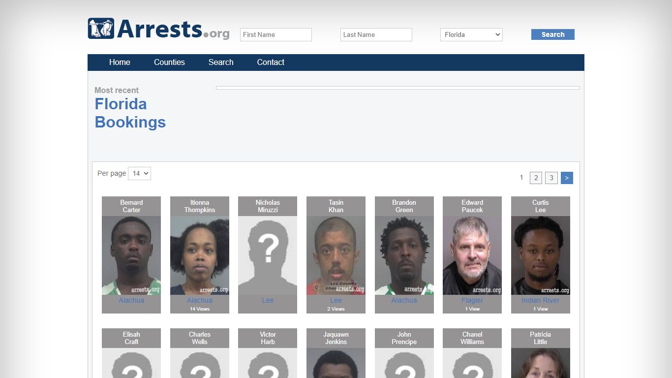 Escambia County Arrests and Inmate Search